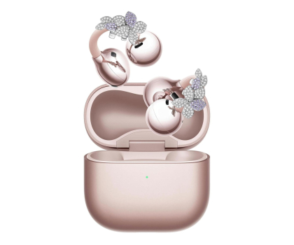 Słuchawka bezprzewodowa Huawei FreeClip 2 złote Flower Edition drill flower